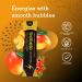 Bobelo Natural Energy Drink Powder - Peach Mango 14 Pack | Sugar Free Electrolytes Low Calorie Keto Friendly Self Carbonating Mix with 100mg Guarana Caffeine - Buy Online on GoSupps.com