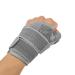 Adjustable Wristband Thumb Brace Support - Sport Thumb Spica Splint for Pain Relief - Unisex Grey - Buy Online on GoSupps.com