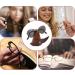 Congou Beard Holder & Nose-Shaped Glasses Stand - Funny PU Leather Desk Display - Buy Online on GoSupps.com