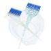 Set Pinceau Coloration Cheveux et Bol M langeur Transparent Bleu Brosse Salon Professionnelle pour Application Uniforme Kit R utilisable Pratique pour Maison et Salons