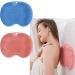 2 Pack Silicone Body Scrubber Exfoliating Easy to Clean Lathers Well Long Lasting for Men Women Bath Exfoliate Accessory