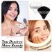 Reusable Makeup Triangle Powder Puff Set with Strap - Black and White - Buy Online on GoSupps.com
