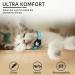 Optimized Airtag Cat Neck Band - Reflective GPS Collar with AirTag Holder & Bell - Blue XS - Buy Online on GoSupps.com