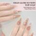 Professional Nail Base Coat 10 ml No Wipe Soak Off Gel Nail Polish Primer Quick Dry UV/LED Nail Primer for Salon and Home Use Long Lasting Shine Finish Base Gel For Nails for Women Nail Art Create - Buy Online on GoSupps.com