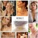 OHINGLT Slide Lock Necklace Clasps - 4PCS Multi-Strand Tube Connectors in Gold and Silver - Buy Online on GoSupps.com