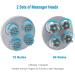 Electric Scalp Massager with 4 Replacement Heads for Hair Growth and Stress Relief - Buy Online on GoSupps.com