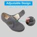 MEJORMEN Men's Edema Diabetic Shoes - Adjustable Wide Width Orthopedic Walking Sneakers for Swollen Feet - Gray - Buy Online on GoSupps.com