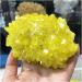 Crystal Hole Crystals 1pc Natural Rough Stone Crystal Cluster Raw Rough Yellow Bulk Native Sulfur Solid Rock Sulfur for Home Decoration 10-12CM Crystal Hole - Buy Online on GoSupps.com