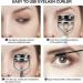 Zowor Eyelash Curler with Comb and Brush - Curved Lash Curler with 5 Silicone Refill Pads for Natural and Long-Lasting Curl - Perfect Make Up Gift for Women - Buy Online on GoSupps.com
