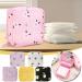 Napkin Storage Bag Period Bag with Zipper for Sanitary Napkin First Period Gifts Tampon Bag Feminine Bag Portable Menstrual Bag for Teen Girls Women Ladies (D1) - Buy Online on GoSupps.com