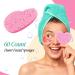 60 Heart-Shaped Compressed Facial Sponges for Beauticians | Pink & White Washing & Peeling Sponges | Perfect for Deep Cleaning & Skin Care - Buy Online on GoSupps.com