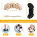 FAONIE 2020 Heel Cushion Inserts - 5 Pairs, Grips & Pads for Any Shoes - Reusable Adhesive - Buy Online on GoSupps.com
