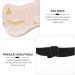 Premium Silk Eye Mask for Sleeping | Healifty Kids & Adults - Comfortable Satin Blindfold for Travel & Nighttime Rest - Pink - Buy Online on GoSupps.com
