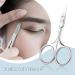 Bencco Stainless Steel Nail Scissors | Curved Blade for Eyebrows Beards Eyelashes & Skin Peeling - International Shipping Available - Buy Online on GoSupps.com
