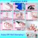 Shop 6-Piece Beauty Nail Embossing Stencil Kit for Stunning Manicure Art - Perfect Gift for Girls Women & Parties - Buy Online on GoSupps.com
