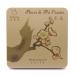 Plum Blossom Tea - Compressed Pu-erh Tea Mixed with Plum Blossom Petals, Natural and Pure, No Additives or Dyes, 60g for 9 In