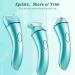 YHC 3-in-1 Epilator for Women - Electric Razor & Facial Hair Remover - Cordless, Rechargeable, Wet & Dry - Ideal for Face, Legs, Arms, Bikini - Buy Online on GoSupps.com