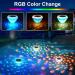 Xudengw Solar Floating Pool LED Lights - Diamond-Shaped Multi-Color Waterproof Garden Decor (2 PCS) - Buy Online on GoSupps.com