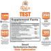 Genius Test - Natural Testosterone Booster for Men | Energy, Brain & Libido Support | Muscle Builder with Ashwagandha, Shilajit & Tongkat Ali - 120 Veg Caps - Buy Online on GoSupps.com