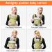 4-in-1 Breathable Baby Carrier Sling in Green | Ergonomic Design for Newborns to Toddlers 3-48 Months - Buy Online on GoSupps.com