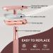 Single Blade Razor - Eco-Friendly Rose Gold Metal Razor with 10 Double Edge Blades for Men & Women | Zero Waste Close Smooth Shave - Buy Online on GoSupps.com