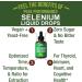 Selenium Liquid Drops - 200mcg, 300 Servings - Thyroid, Immune, Heart & Cognitive Health - Vegan, Zero Sugar - Selenium Trace Mineral Tincture - Buy Online on GoSupps.com