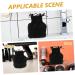 IWOWHERO Styling Hood Hair Blower Curly Hair Blow Dryer Travel Blow Dryer Hair Drier Diffusers Black Canvas - Buy Online on GoSupps.com