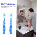 Beaupretty 10-Pack Mini Travel Toothbrushes - Soft Handle Portable Nylon - Ideal for Safety & Convenience - Buy Online on GoSupps.com