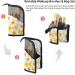Close Up Daisy Flowers Makeup Brush Holder & Organizer | 12PCS Brushes Included | Travel-Friendly Makeup Case for Women - Buy Online on GoSupps.com