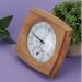 Buy 2-in-1 Wooden Thermo-Hygrometer - Digital Sauna Thermometer & Humidity Meter for Sauna Accessories - Buy Online on GoSupps.com