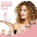 Reusable Crystal Hair Eraser - Painless Exfoliation Hair Removal Tool for Women and Men - Pink - Buy Online on GoSupps.com