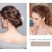 4-Piece Banana Hair Clips for Women - Retro Fishtail Hair Comb Grips (2 Styles) - Buy Online on GoSupps.com