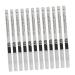 Outanaya 12pcs Lying Silkworm Eyeliner Liquid Eye Liner Sparkle Highlighters Pen White Plastic