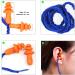 Txyk 20 Pairs Soft Reusable Silicone Ear Plugs with Cord | Noise Reduction 25dB - Ultimate Comfort for Travel & Sleeping - Buy Online on GoSupps.com