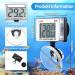Buy Waterproof Digital Aquarium Thermometer - 2 PCS Temperature Measuring Tool for Fish Tank & Terrarium | Accurate & Easy to Use - Buy Online on GoSupps.com
