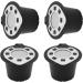 Lot de 4 dosettes de caf avec couvercle en acier inoxydable accessoires pour filtre caf avec tamper pi ces pour machine expresso - Buy Online on GoSupps.com