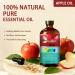 Apple Essential Oil 16 Fl Oz and Lily Essential Oil 16 Fl Oz - Apple & Lily Oil for Diffuser Aromatherapy Home Fragrance Skin & Hair Care DIY Candle & Soap Making Yoga - Buy Online on GoSupps.com