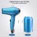 LURA Mini Travel Hair Dryer with Diffuser & Concentrator - Dual Voltage Portable Blow Dryer | Compact Lightweight 1200W for Men and Kids - Blue - Buy Online on GoSupps.com