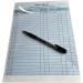 NCR Carbonless 3 Part Patient Sign in Forms HIPAA Compliant - 8-1/2 x 11 Form with Peel Away Labels (Blue) - Buy Online on GoSupps.com