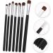 Baluue 21 Pcs Eye Makeup Brushes Daily Use Makeup Brush Clear Milk Carton Bridal Headband Hen Black Wood - Buy Online on GoSupps.com