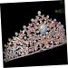 Crown Headband Crown Wedding Crown for Bride Wedding Headpiece for Bride Bridal Crown Wedding Accessories for Brides Birthday Crowns for Women Bachelorette Crown 17.00X17.00X9.00CM Golden - Buy Online on GoSupps.com