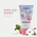 Jean & Len Hand Balm - Cotton & Shea Butter Vegan Hand Cream for Dry Hands Intensive Care Paraben & Silicone Free 75ml Tube - Buy Online on GoSupps.com