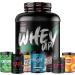 TWP Nutrition Platinum Series All The Whey Up Protein Powder Shake 23g Whey Protein Low Fat Low Carbs 2.1kg/900g & 70/30 Servings Vegetarian Friendly (After Weights 2.1kg) After Weights 2.1kg - Buy Online on GoSupps.com