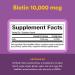 Natural Factors Biotin 10000Mcg 60 CT 60 Count (Pack of 1) - Buy Online on GoSupps.com