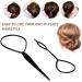 DUNBE Hair Styling Set 28 Pcs Hair Design Styling Tools Accessories DIY Hair Accessories Hair Modelling Tool Kit Hairdresser Kit Set Magic Simple Fast Spiral Hair Braid Hair Braiding Tool - Buy Online on GoSupps.com