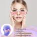 Zinueen Eye Massager with Heat & Temperature | Rechargeable Eye Mask for Dry Eyes & Dark Circles | 6 Massage Modes for Ultimate Relief - Buy Online on GoSupps.com