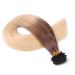 High-Quality Keratin Bonding Ombre Hair Extensions - #17/20 - 60cm - 25 Strands - 100% Remy Real Hair U-Tip by Novon Hair Extensions - Buy Online on GoSupps.com