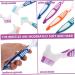 Minkissy 12-Piece Toothbrush Set | Soft Nylon Bristles | Chemical-Free Dental Care - Buy Online on GoSupps.com