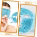Angoily 1 Set Cold Eye Mask Ice Gel Facial Hot Cold Sleeping Women Facial Mask Cooling Women Eye Relief Mask Women Beauty Eye Mask Cold Compress Miss Goggles Eye Protection Elastic Rope - Buy Online on GoSupps.com