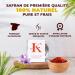 Saffron in DOP Filaments 100% Natural Premium Saffron Traditionally Elaborated Paella Filaments Cooking Spice Premium Saf - Buy Online on GoSupps.com